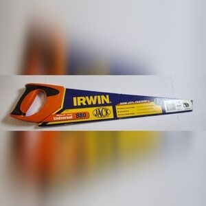 IRWIN Orange and Black Universal Handsaw - 880 Jack